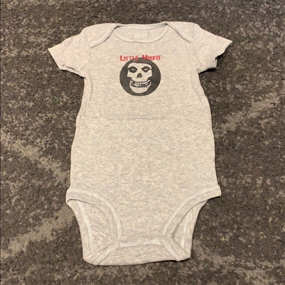 misfits baby onesie